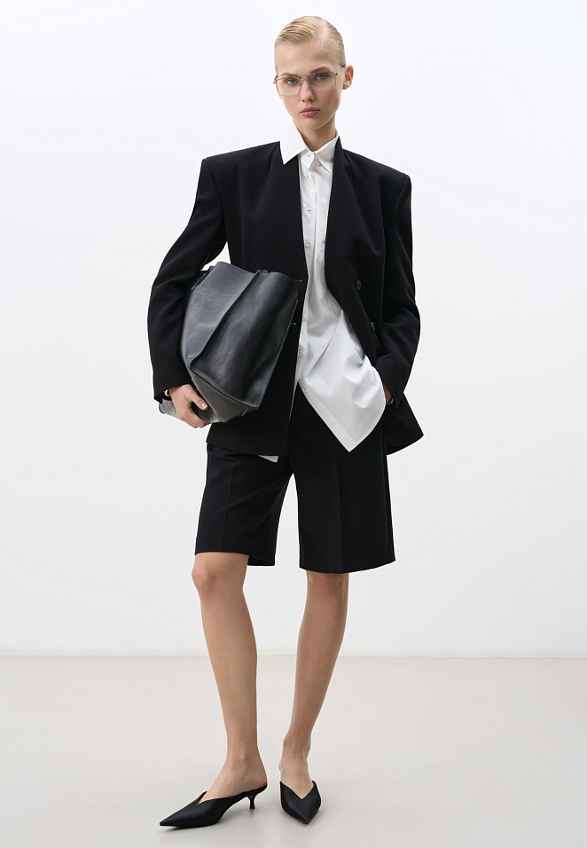 Шорты из поливискозы