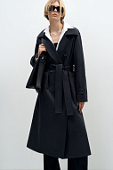 Классический тренч с поясом