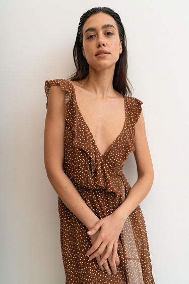 Сарафан на запах из 100% вискозы