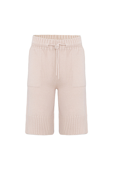 Трикотажные шорты из шерсти альпака