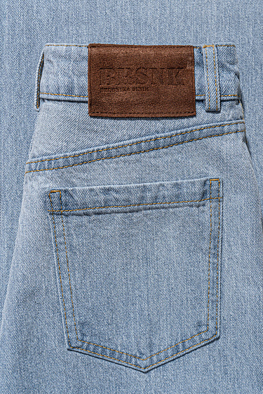 Прямые джинсы из 100% хлопка