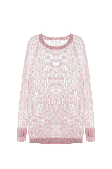 Полупрозрачный джемпер