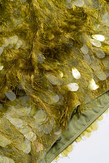 Юбка мини с пайетками