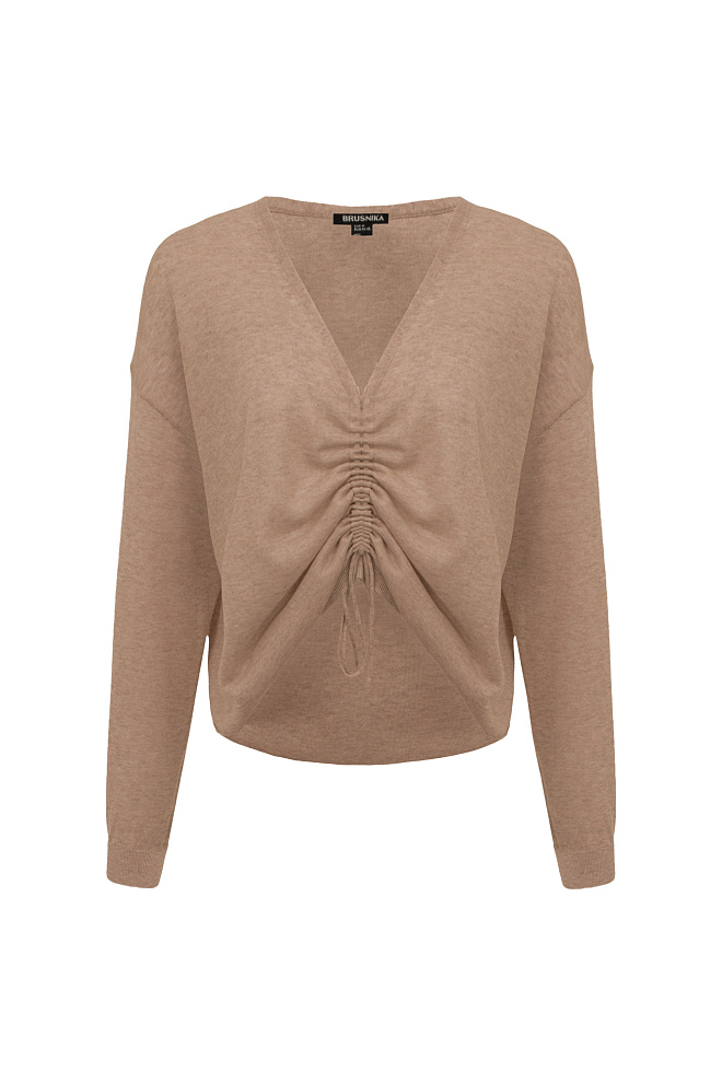 Топ с кулиской