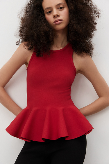 Корсет с баской