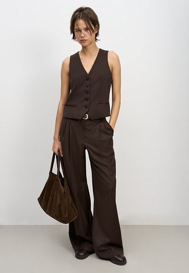 Классический жилет из шерсти