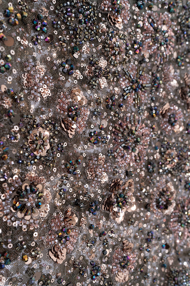 Юбка, расшитая бисером