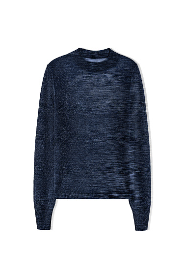 Водолазка с люрексом