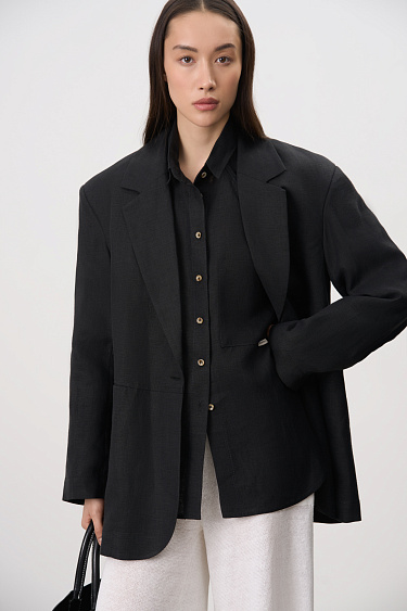 Жакет из 100% льна