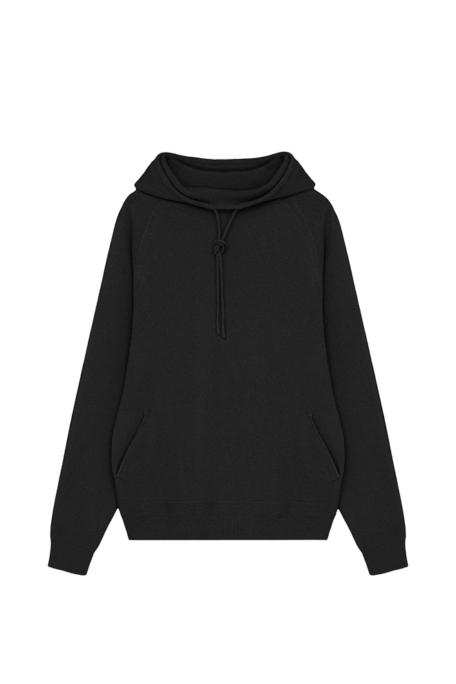 Худи из шерсти и кашемира