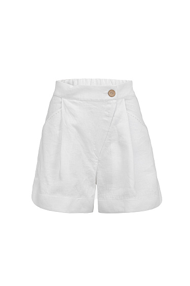 Шорты из 100% льна