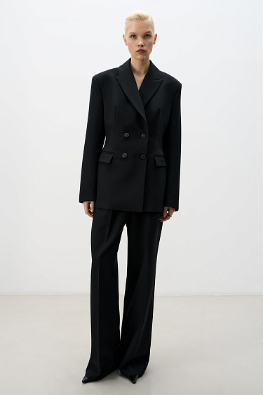 Двубортный жакет