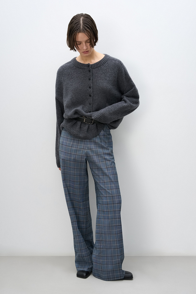 Джемпер из шерсти яка