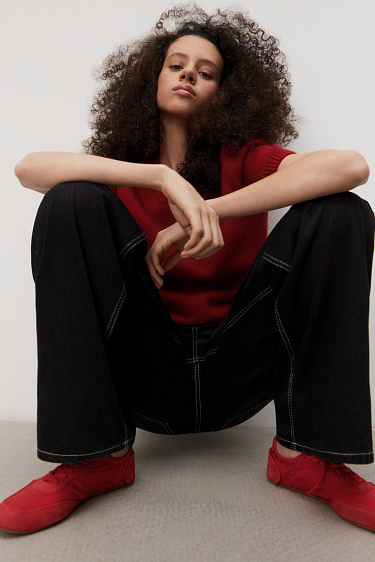 Классические джинсы из 100% хлопка