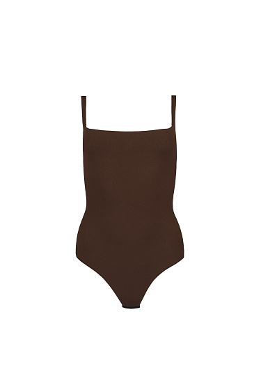 Приталенное боди из вискозы