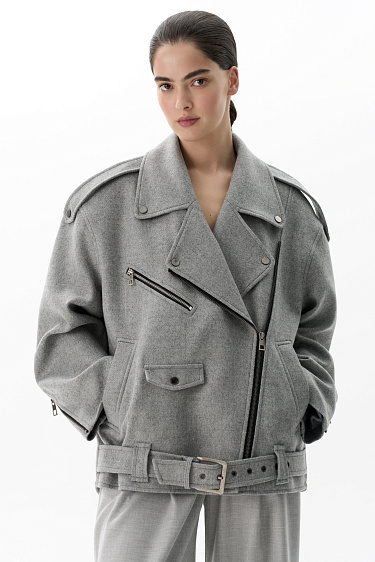 Жакет-косуха из шерсти