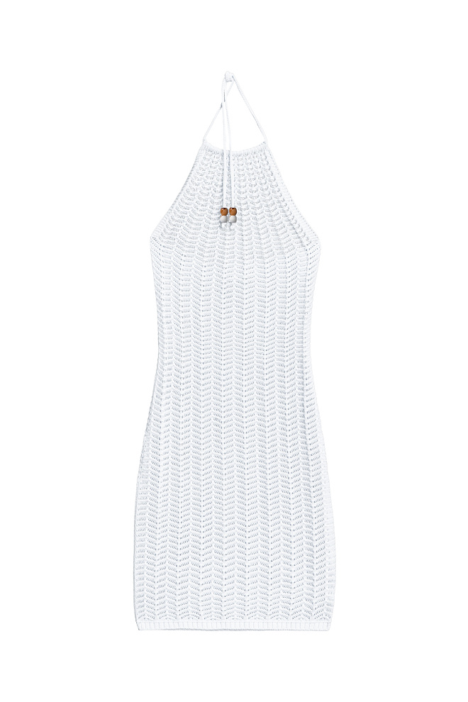 Ажурное платье с открытой спиной