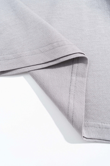 Базовый лонгслив из шерсти и хлопка