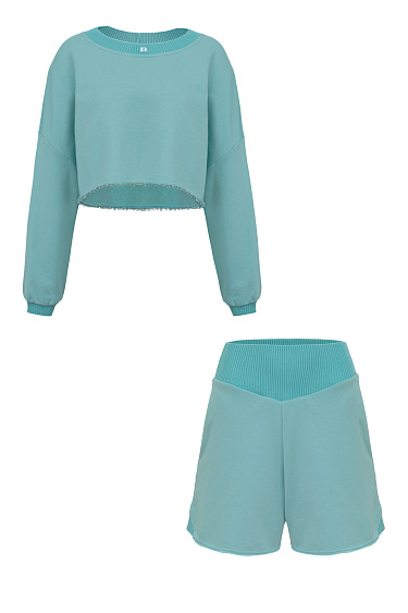 Спортивный костюм из хлопка