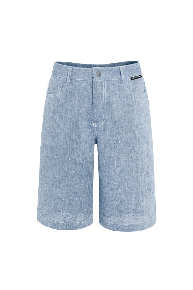 Шорты из 100% льна