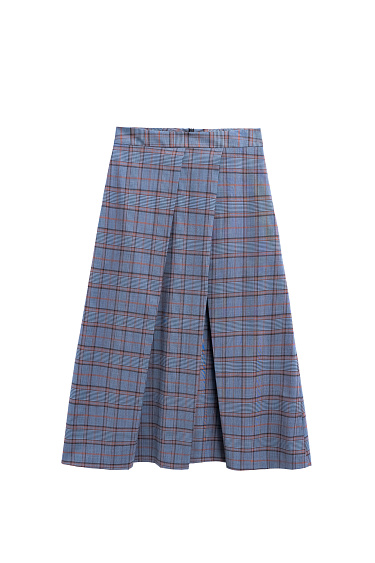 Юбка миди в клетку