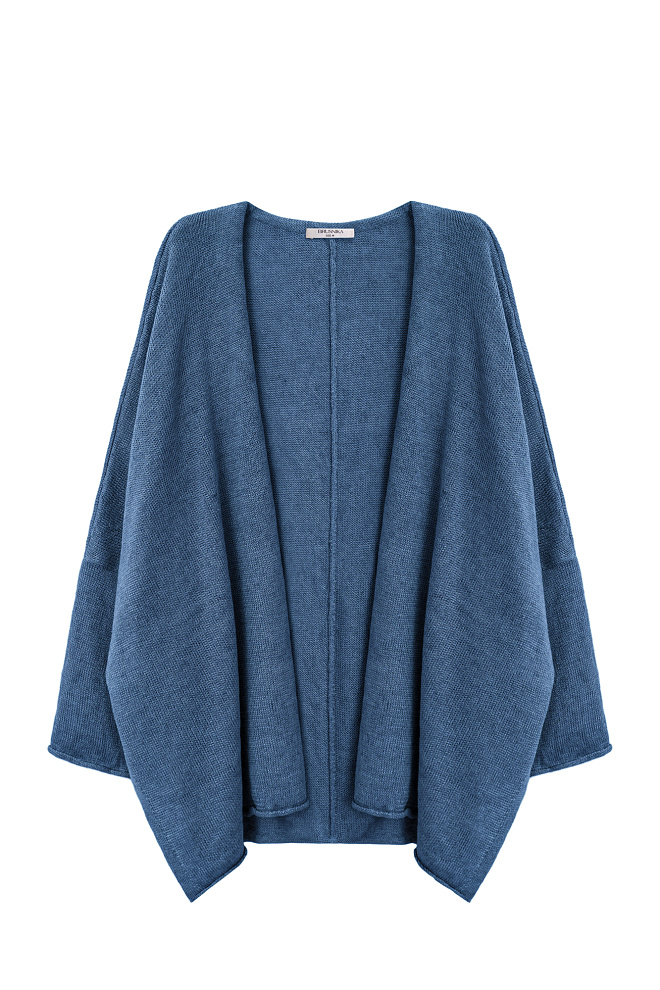 Свободный кардиган из 100% льна