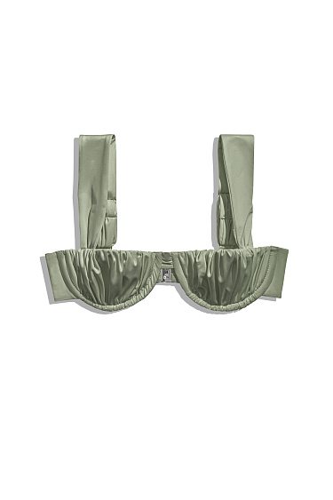 Лиф с широкими лентами 