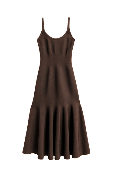 Трикотажное платье из вискозы