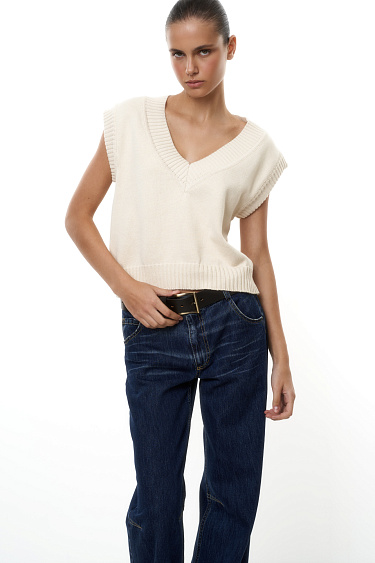 Жилет из 100% хлопка