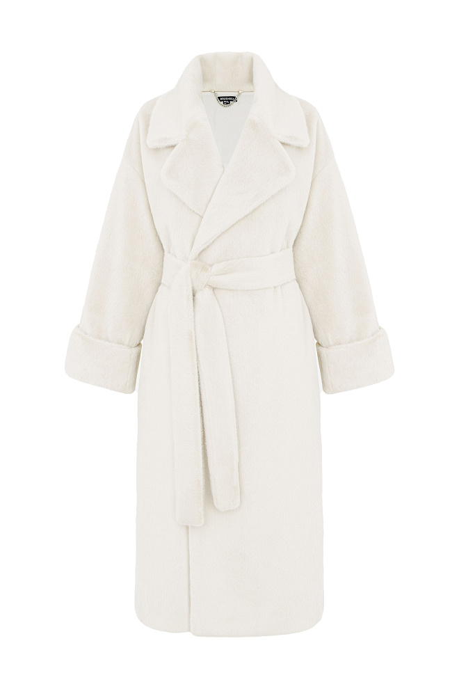 Шуба из экомеха на запах