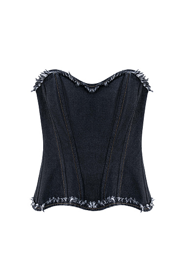 Джинсовый корсет