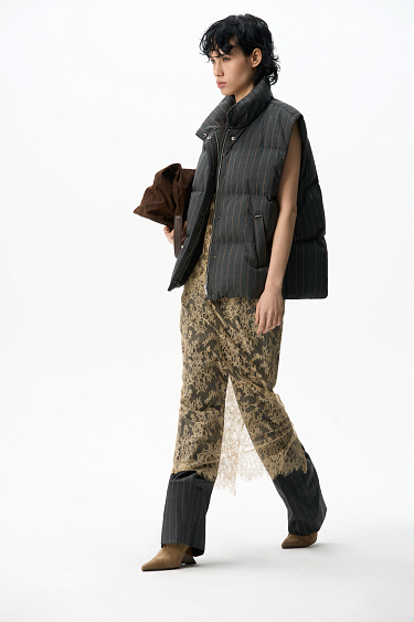 Жилет на пуху