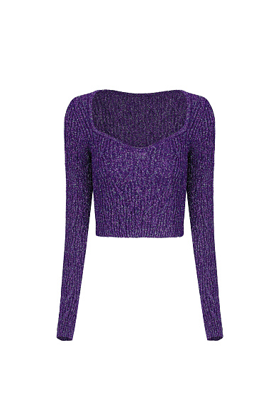 Топ с люрексом