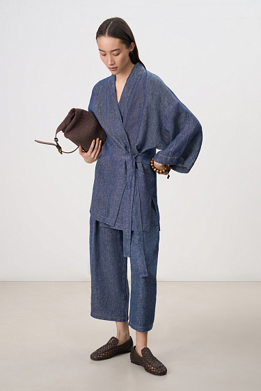 Кимоно из 100% льна