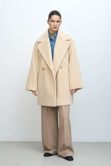 Шуба из экомеха