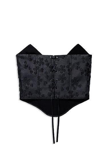 Корсет с объемным декором
