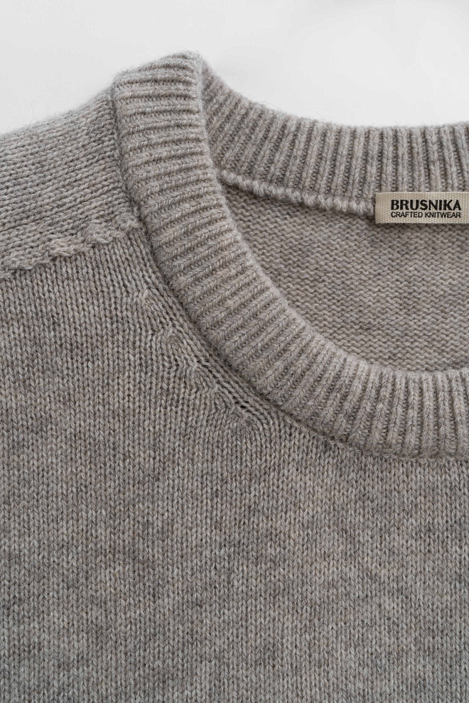 Джемпер из шерсти яка