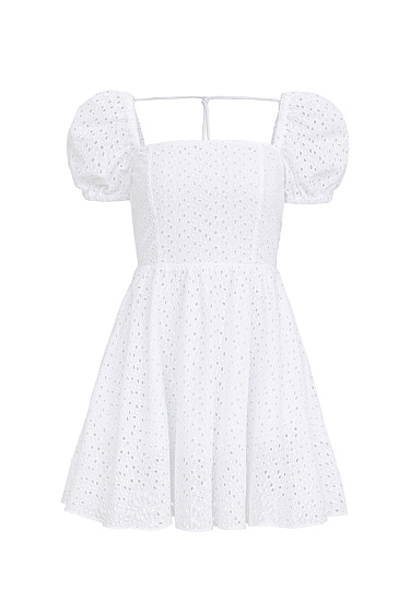 Короткое платье из 100% хлопка