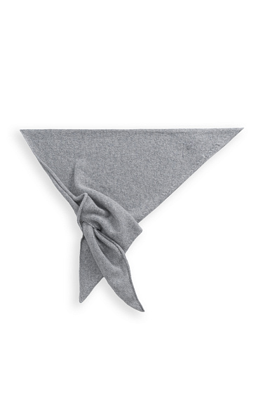 Косынка из пуха лисы