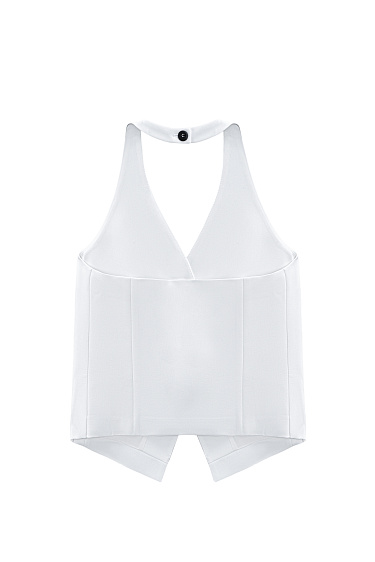 Жилет с открытой спинкой