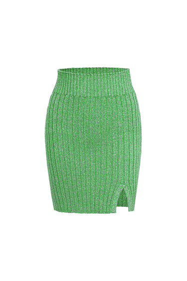 Юбка мини с люрексом