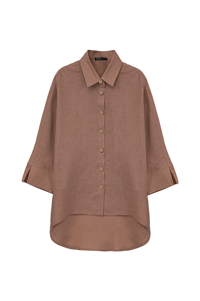 Рубашка с удлиненной спинкой