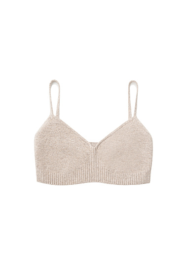 Базовый топ из кашемира и шерсти