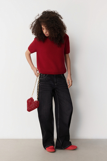 Классические джинсы из 100% хлопка