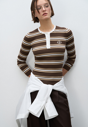 Лонгслив из вискозы