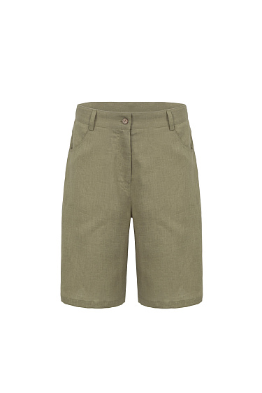 Шорты из 100% льна