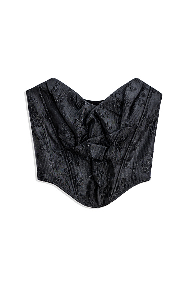 Корсет с объемным декором