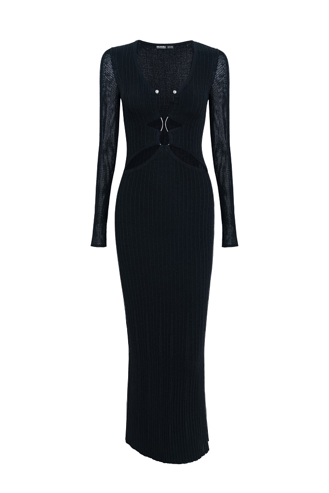 Платье с акцентным лифом