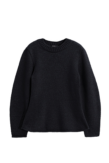 Приталенный джемпер с люрексом