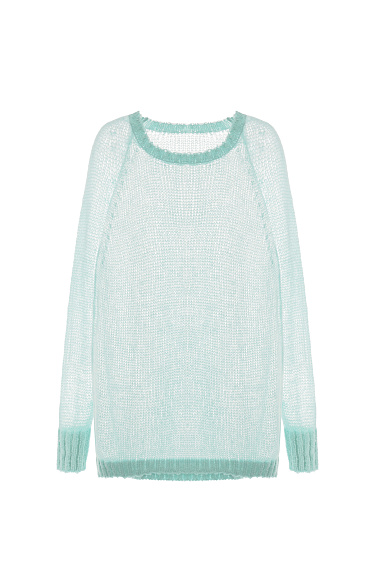 Полупрозрачный джемпер